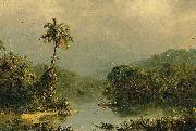 Frederic Edwin Church Tropical Landscape Sweden oil painting artist